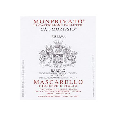 Giuseppe Mascarello, Barolo, Monprivato Ca D'Morissio Riserva