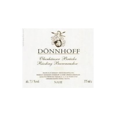 Donnhoff, Oberhauser Brucke Riesling BA, Nahe